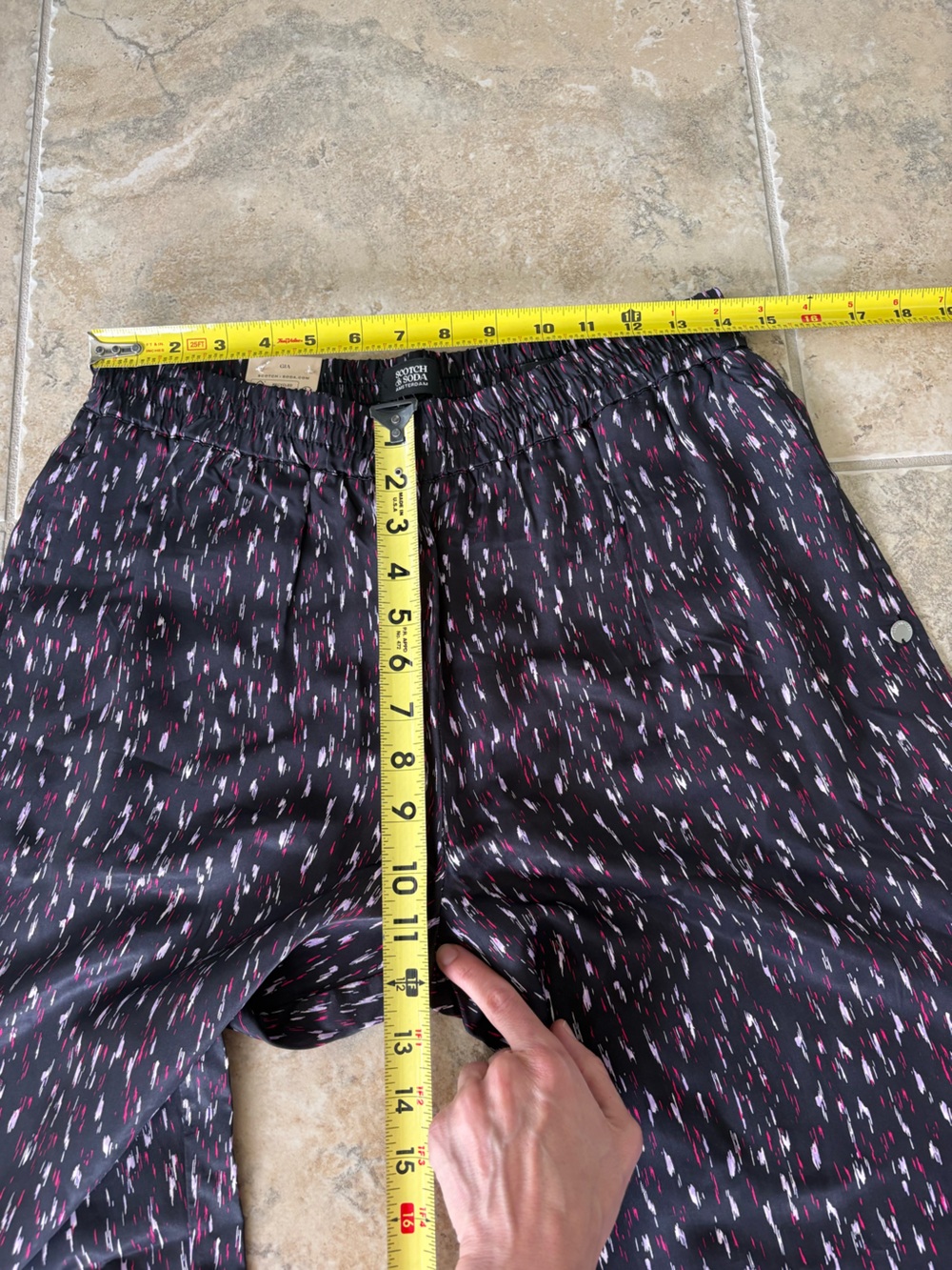 Anthropologie Scotch & Soda Gia Wide-Leg Trousers $178 medium M new NWT - Picture 8 of 11